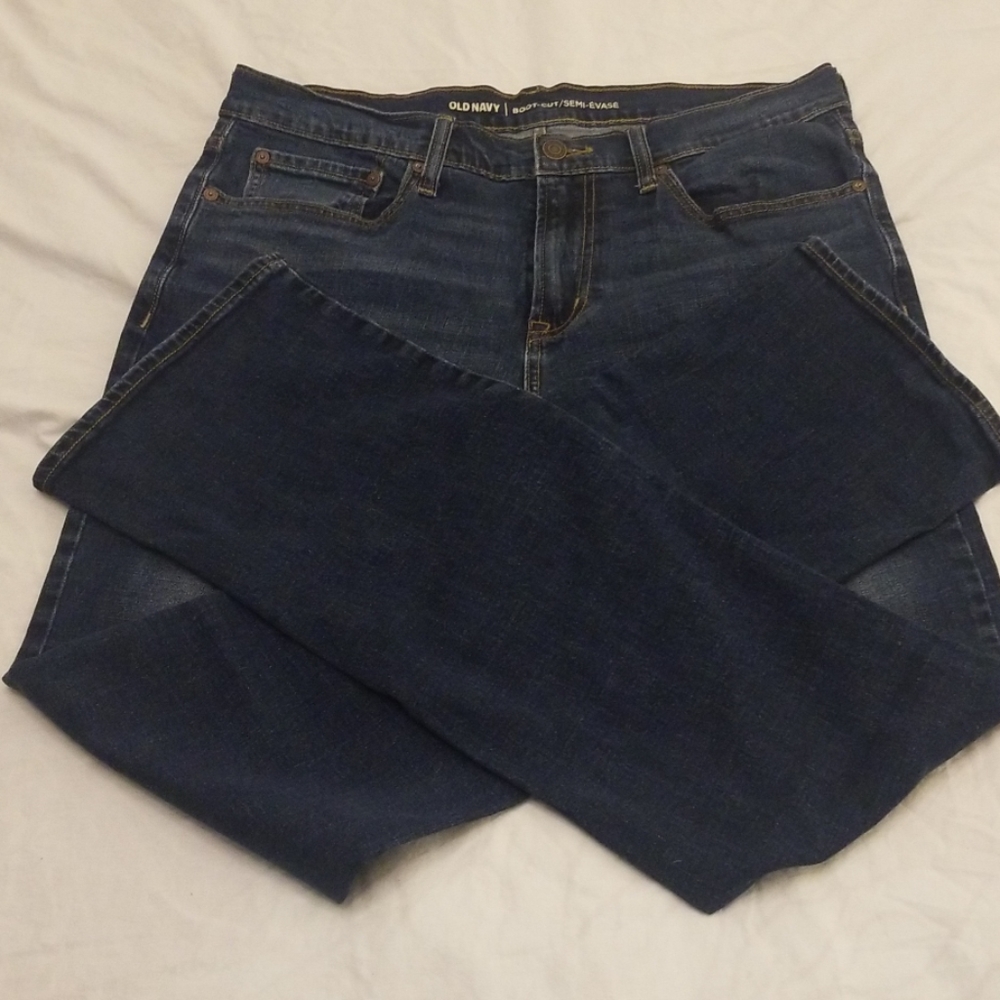 Old Navy mens bootcut stretch jeans 32x34